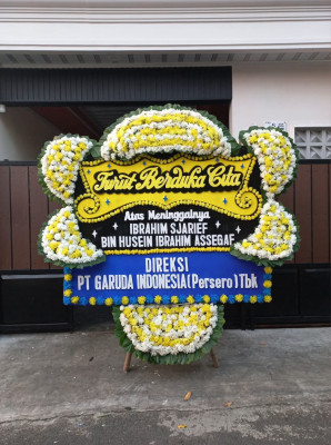 Papan Bunga Duka di Wonotinggal
