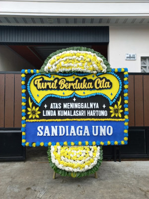Papan Bunga Duka di Wonotinggal