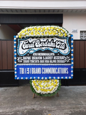 Papan Bunga Duka di Wonotinggal